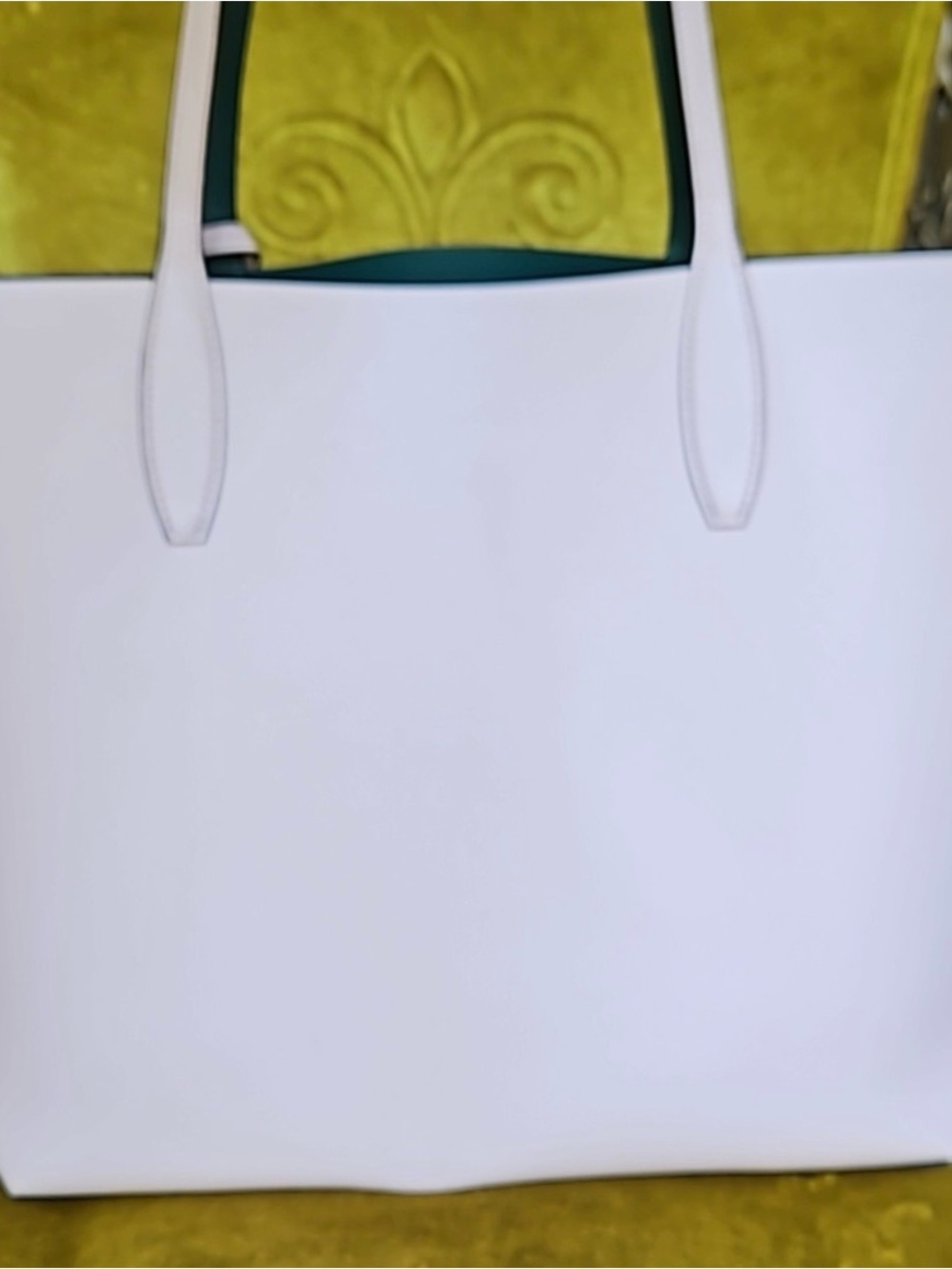 Kate Spade Colada Pineapple Reversible Tote + Pouch ~ NWOT - Picture 5 of 7